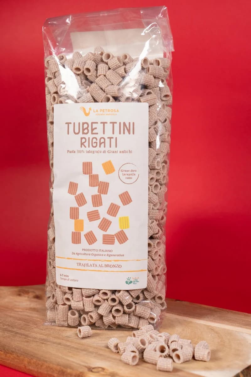 Tubettini rigati – Pasta di grani antichi 500g 3
