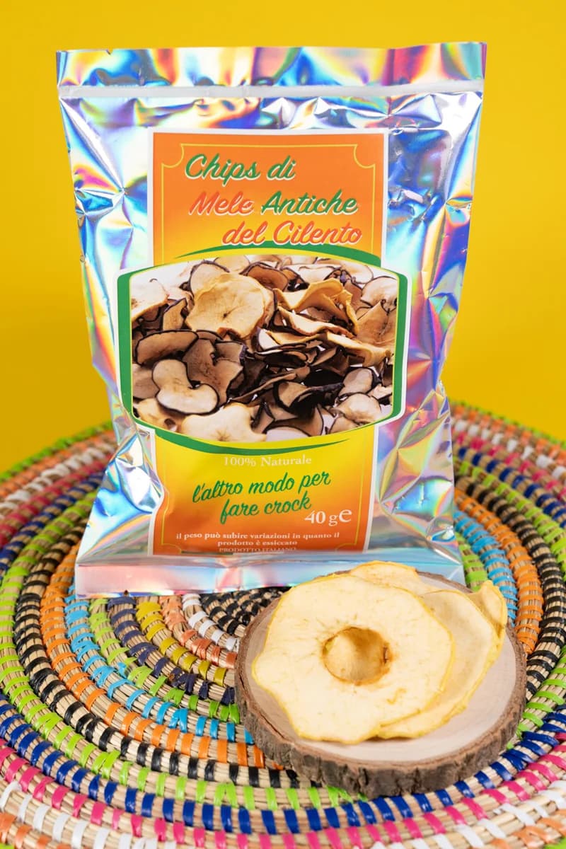 Chips di mele antiche del cilento 40g 3