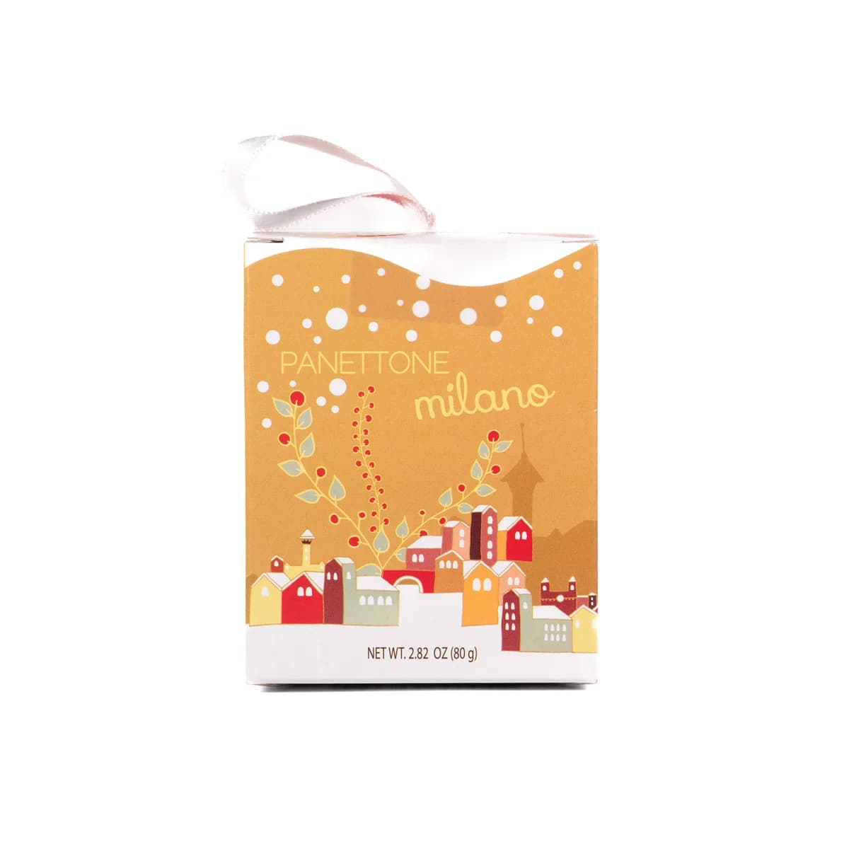 Mini Panettone Milano 80g - Scatolina villaggio d'inverno 2
