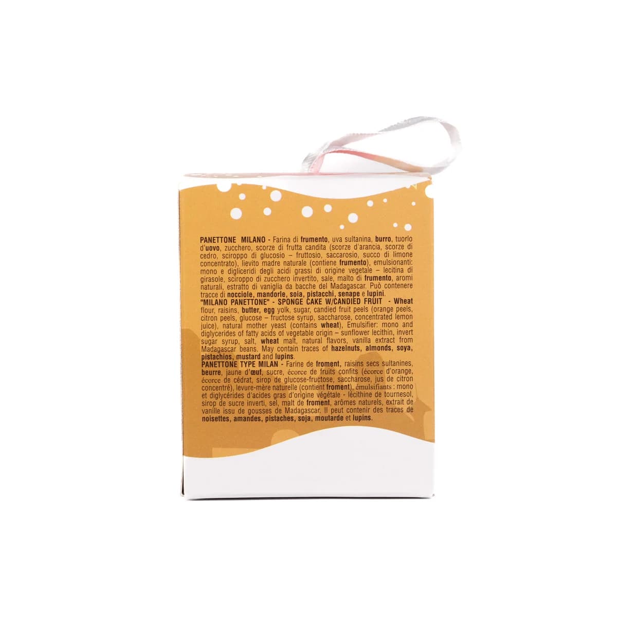 Mini Panettone Milano 80g - Scatolina villaggio d'inverno 4