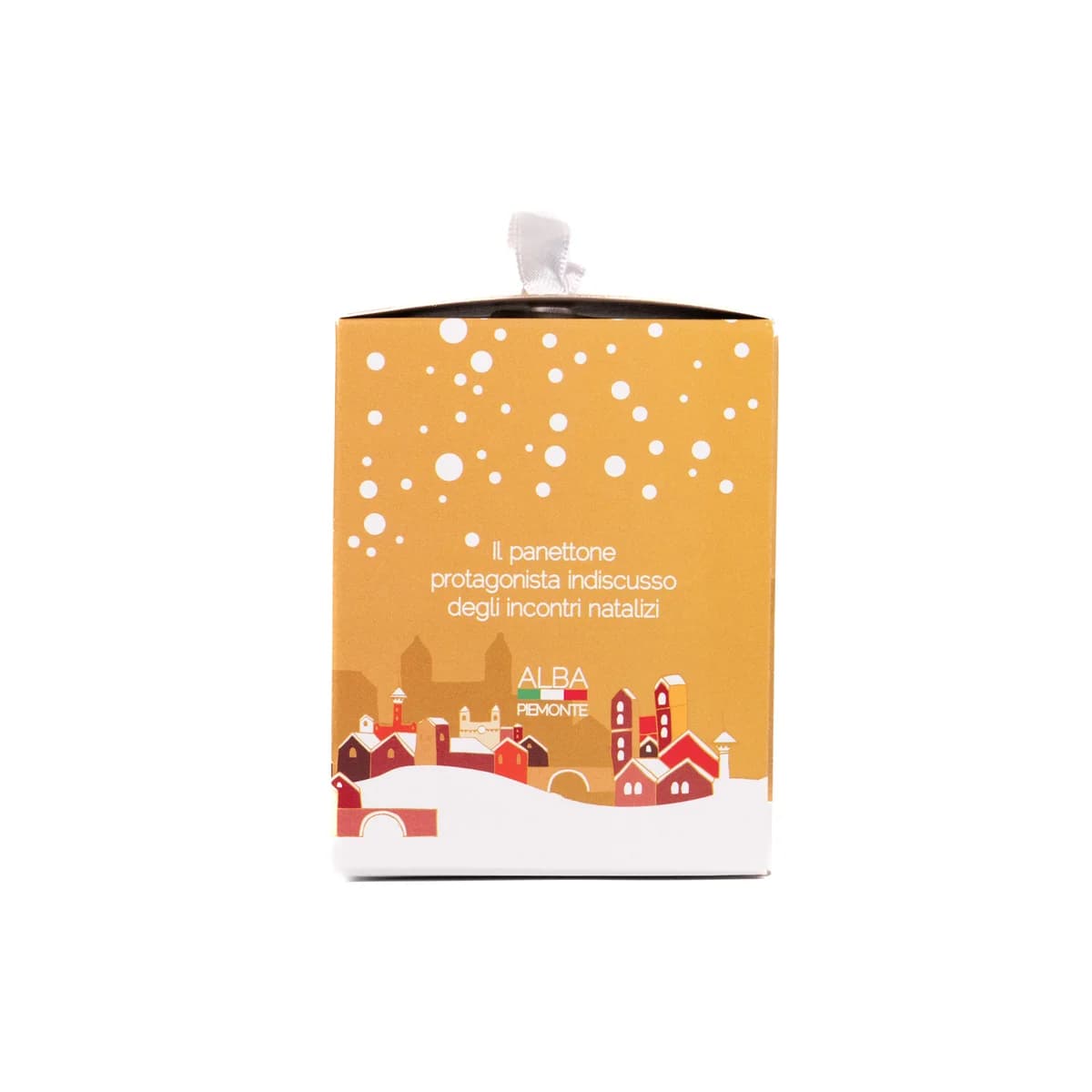 Mini Panettone Milano 80g - Scatolina villaggio d'inverno 3