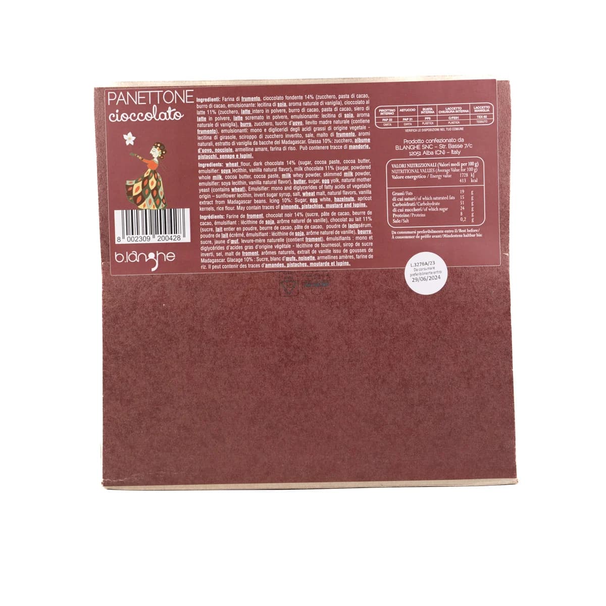 Panettone Cioccolato - Dolci incontri 1Kg 3