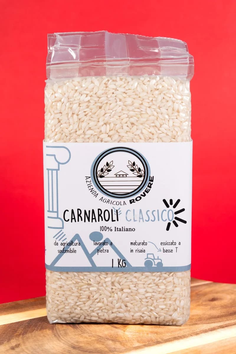 Riso Carnaroli classico 1Kg - Azienda Agricola Fratelli Rovere 5