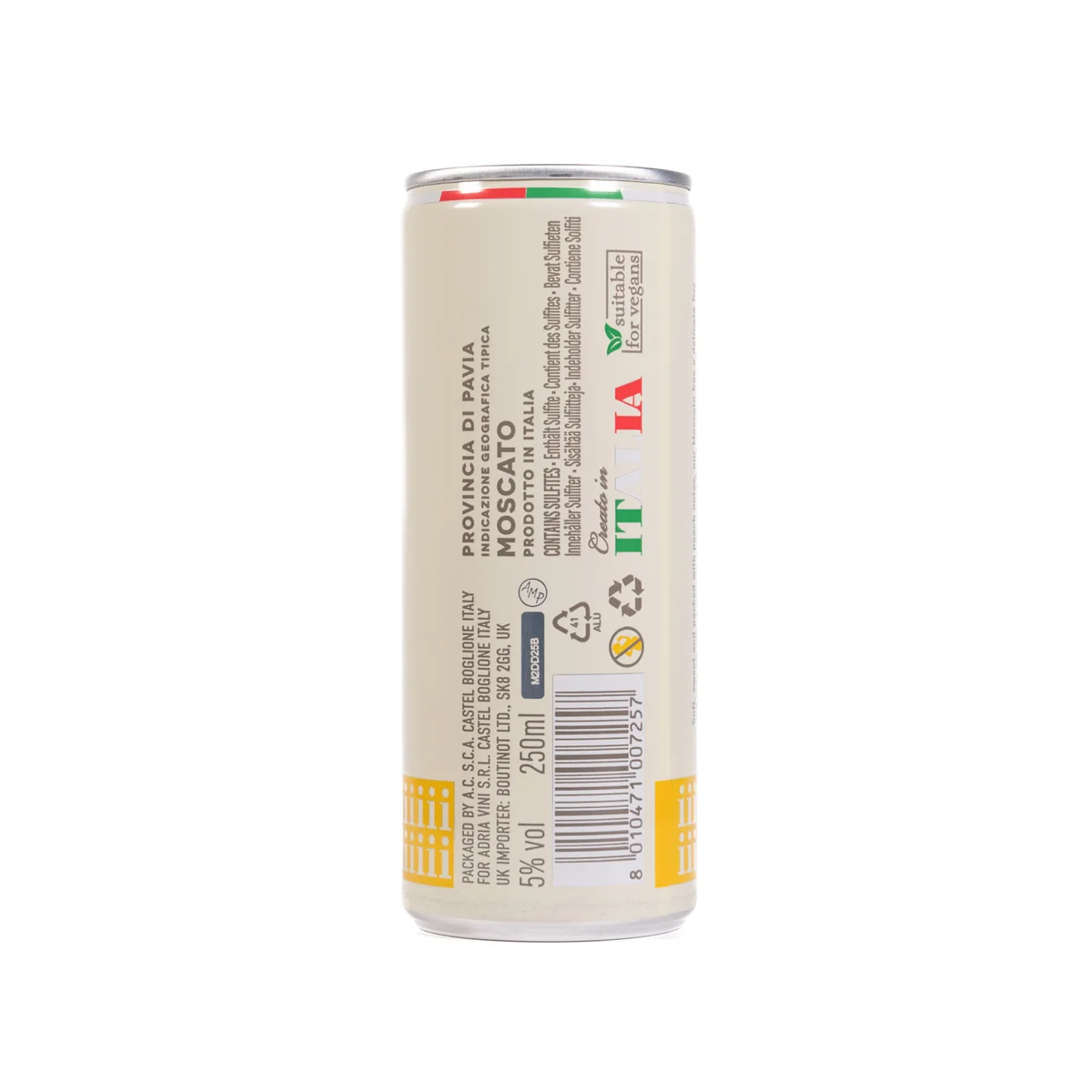 Moscato Pavia IGT 2022, Adria Vini, lattina 250 ml 2