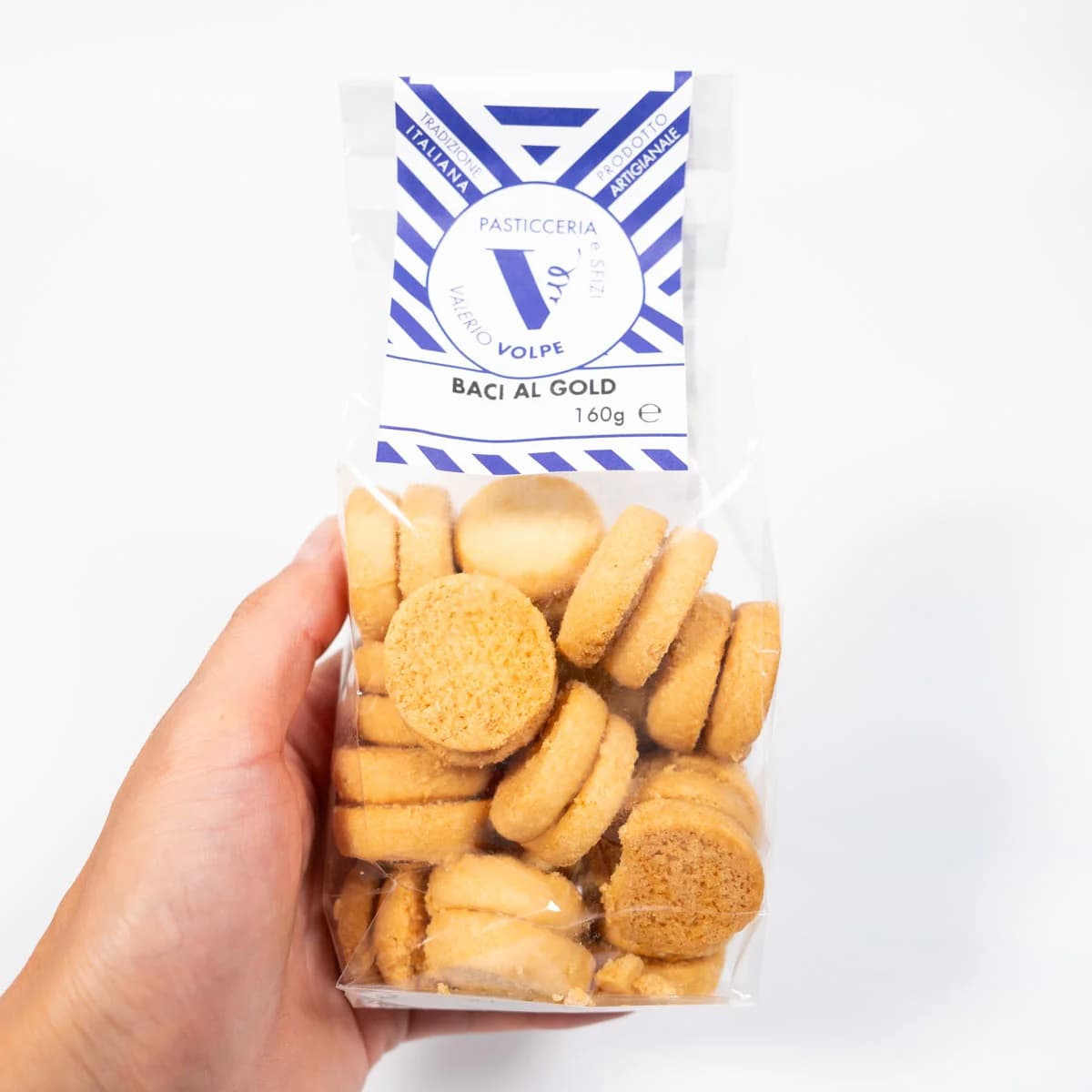 Baci di Dama Gold 160g con cioccolato al caramello salato