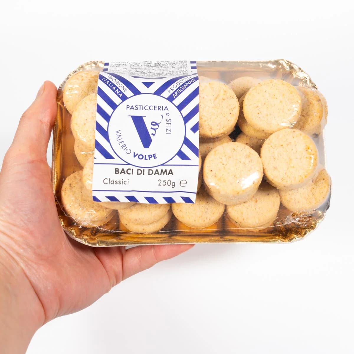 Baci di Dama alla nocciola - Vassoio 250g (Copia)