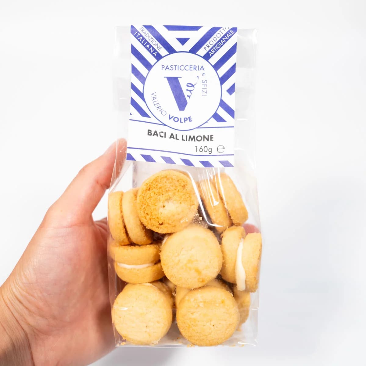 Baci di Dama al Limone 160g