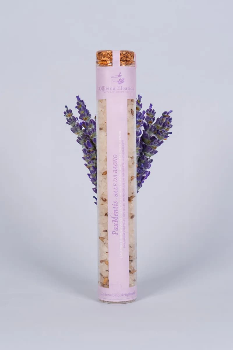 PaxMentis - Sale da bagno alla lavanda e olio EVO del Cilento