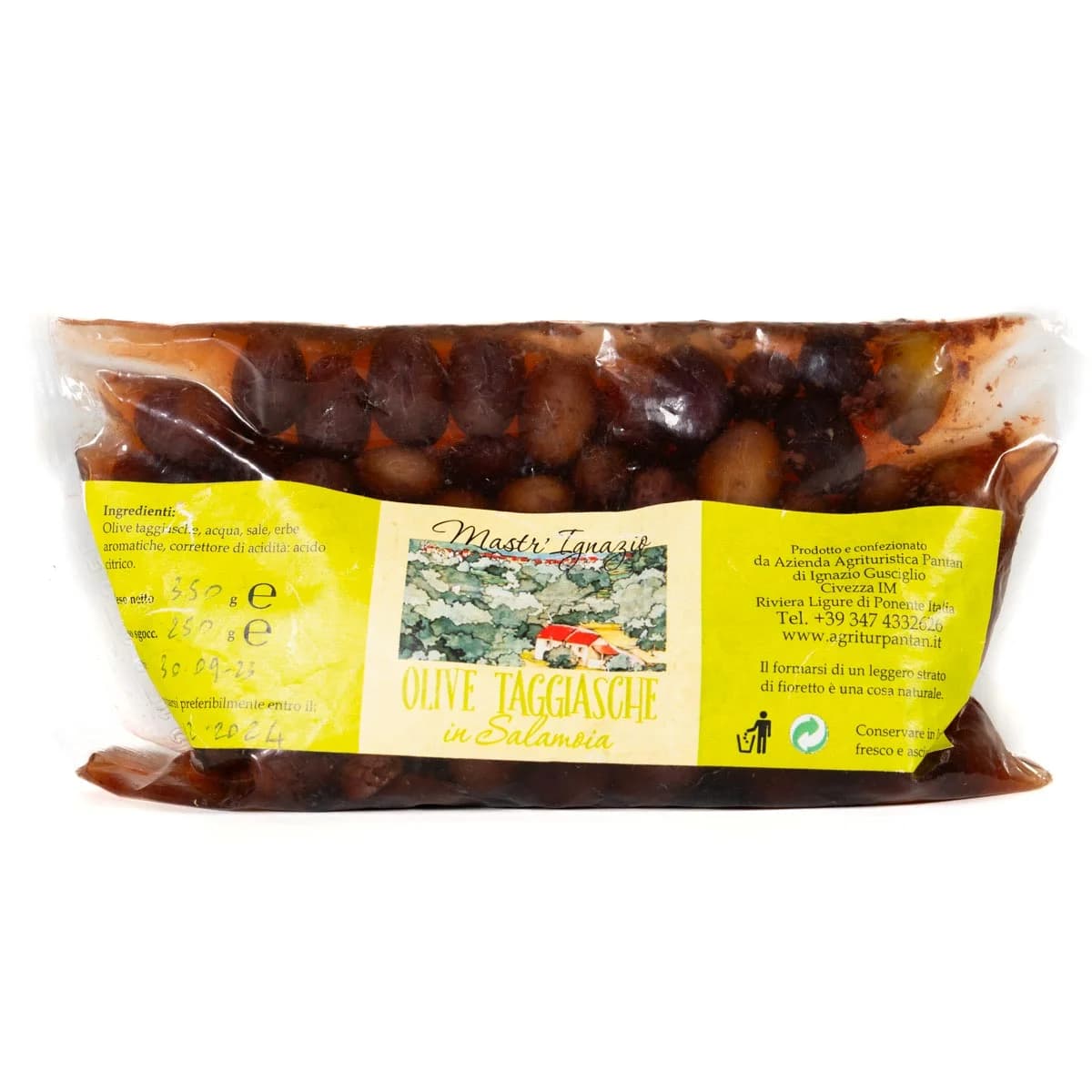 Olive taggiasche in salamoia 350g