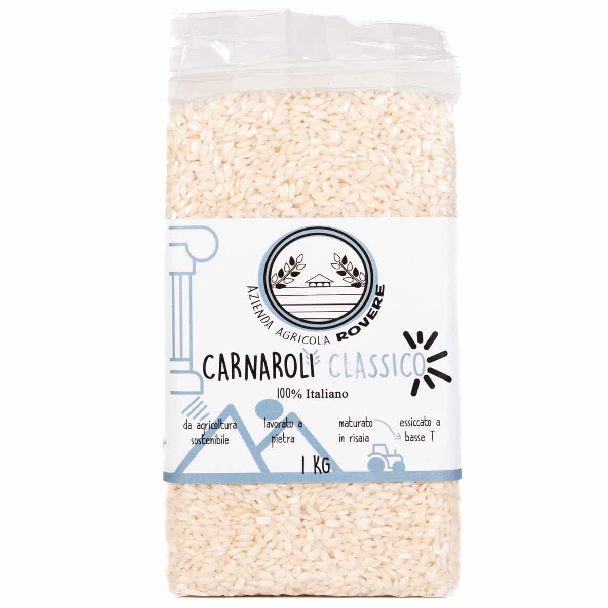 Riso Carnaroli classico 1Kg - Azienda Agricola Fratelli Rovere