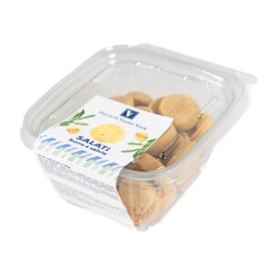 Salatì Burro e Salvia Vaschetta 180g. Biscotti SalatiSpecialità Valerio Volpe